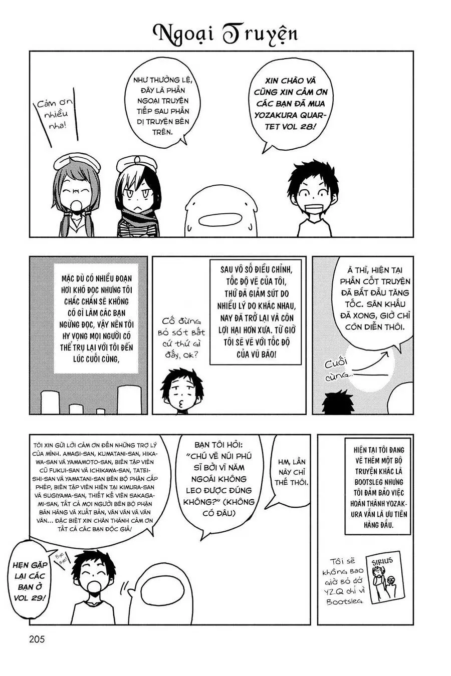 Yozakura Quartet Nettruyen ZZZ Chương 163.5 Page 5