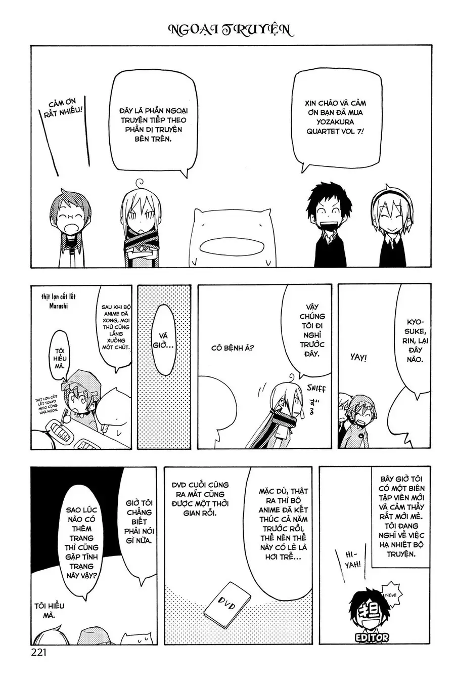 Yozakura Quartet Nettruyen ZZZ Chương 39.5 Page 4