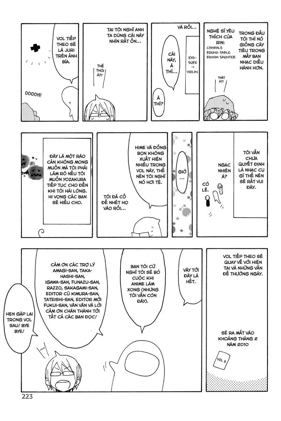 Yozakura Quartet Nettruyen ZZZ Chương 39.5 Page 6