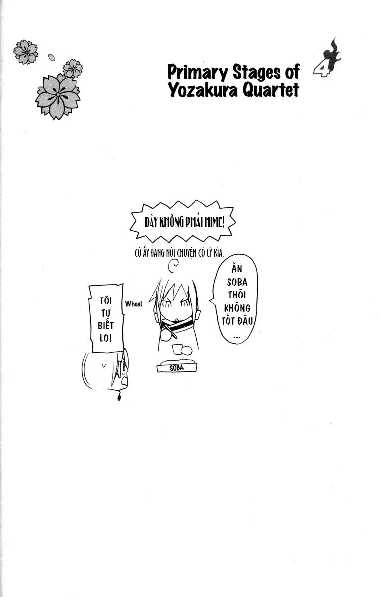 Yozakura Quartet Nettruyen ZZZ Chương 22.1 Page 4