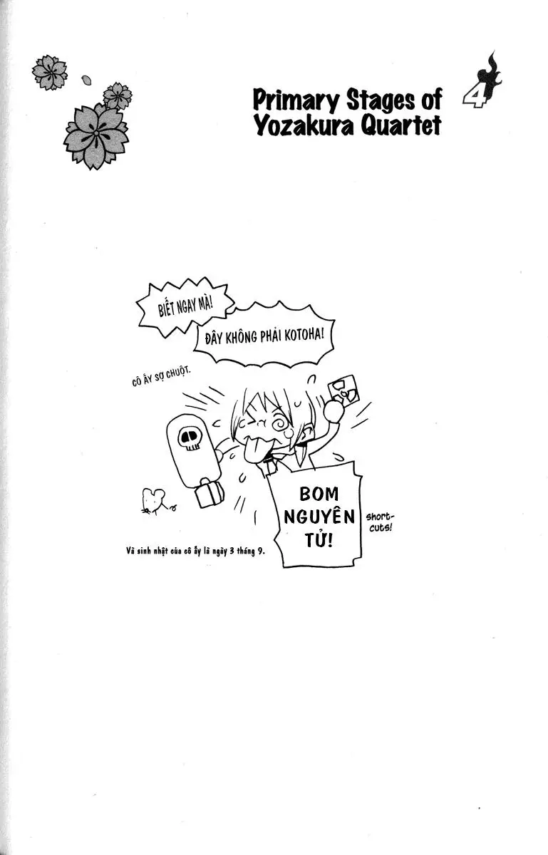 Yozakura Quartet Nettruyen ZZZ Chương 22.1 Page 8