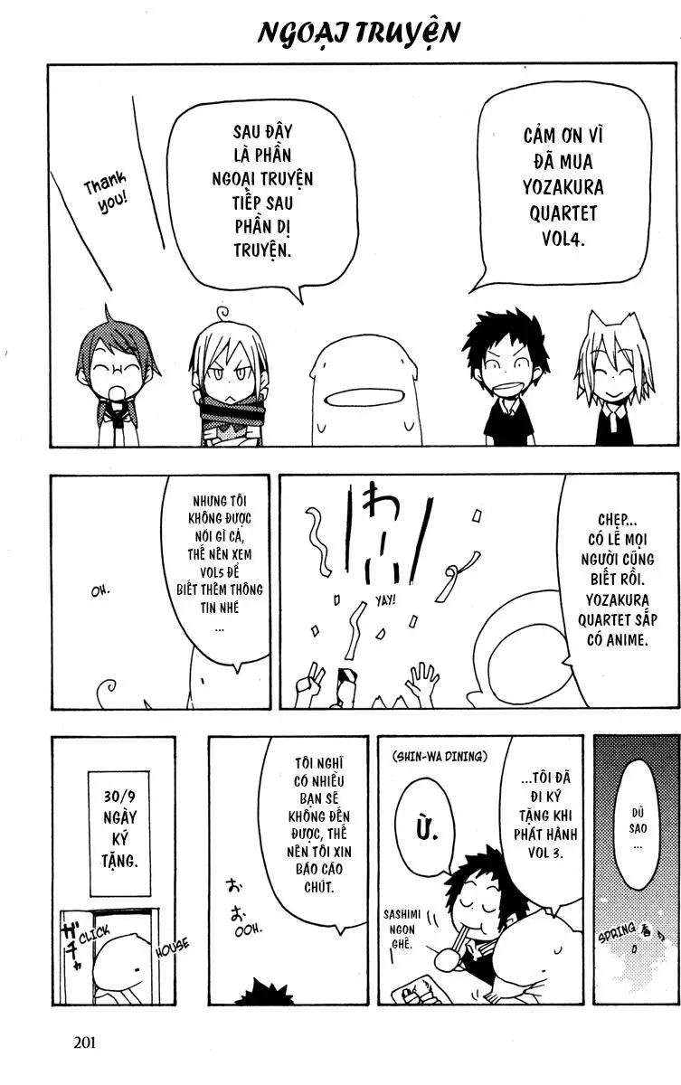 Yozakura Quartet Nettruyen ZZZ Chương 22.1 Page 9