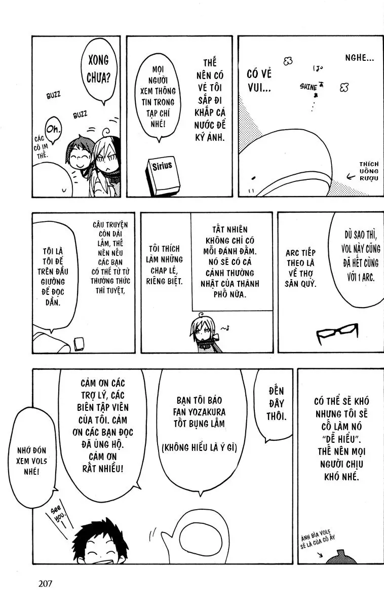 Yozakura Quartet Nettruyen ZZZ Chương 22.1 Page 15