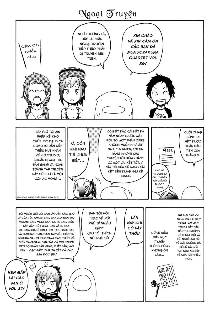 Yozakura Quartet Nettruyen ZZZ Chương 152.5 Page 7
