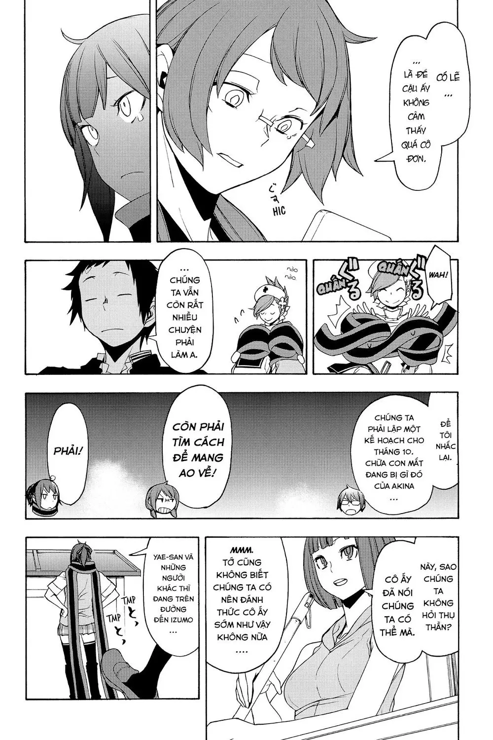 Yozakura Quartet Nettruyen ZZZ Chương 135 Page 28