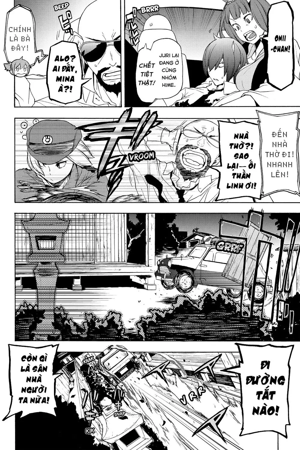 Yozakura Quartet Nettruyen ZZZ Chương 117 Page 9