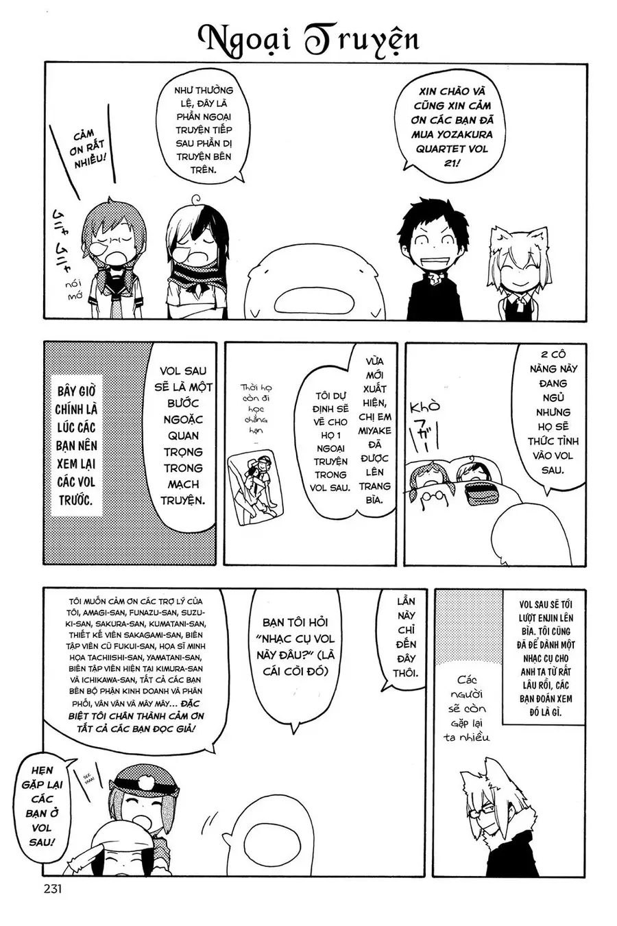 Yozakura Quartet Nettruyen ZZZ Chương 124.5 Page 3