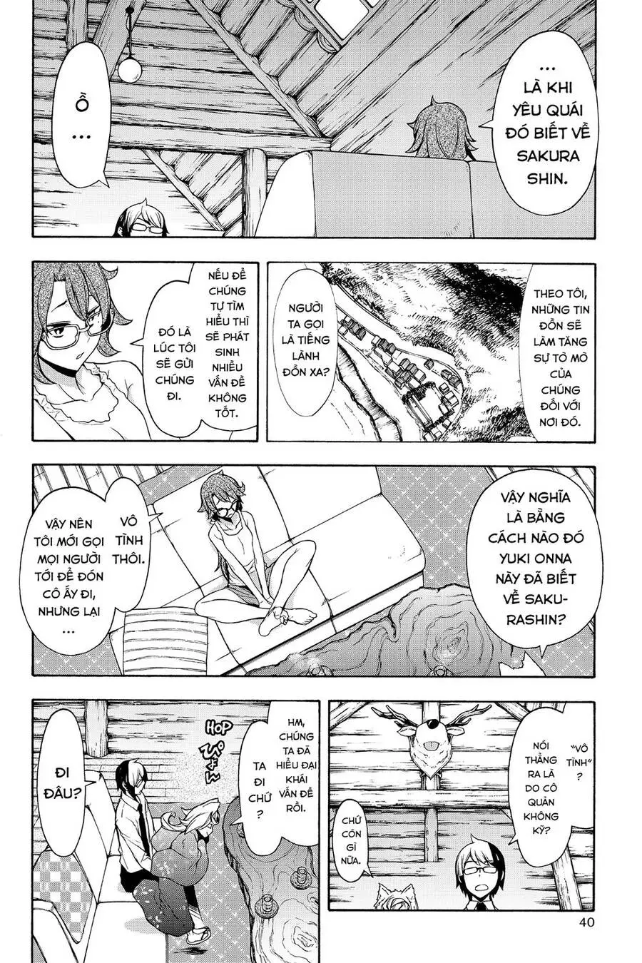Yozakura Quartet Nettruyen ZZZ Chương 101 Page 9