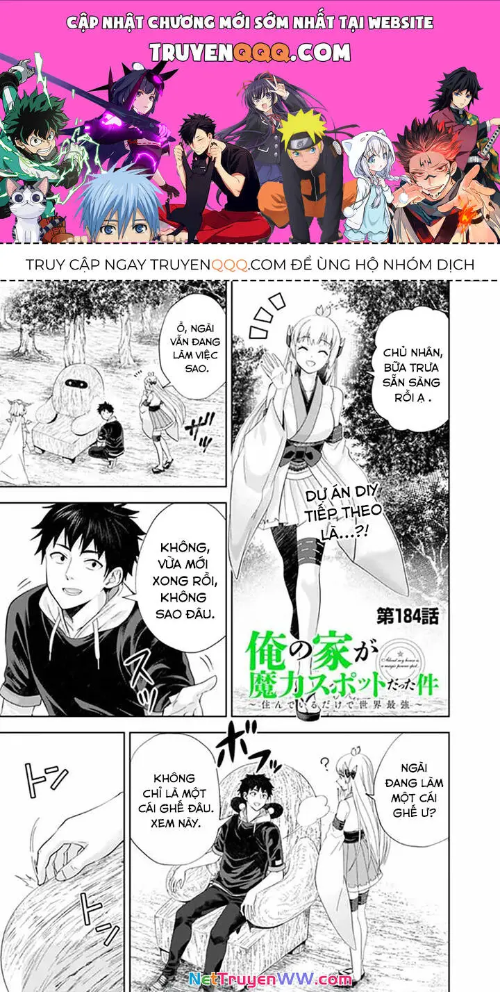 Ore No Ie Ga Maryoku Spot Datta Ken: Sundeiru Dake De Sekai Saikyou Nettruyen ZZZ Chương 184 Page 1