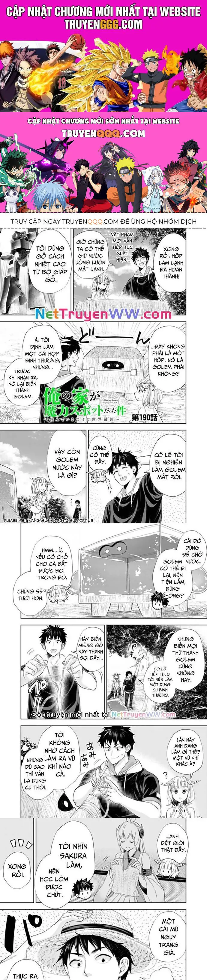 Ore No Ie Ga Maryoku Spot Datta Ken: Sundeiru Dake De Sekai Saikyou Nettruyen ZZZ Chương 190 Page 1