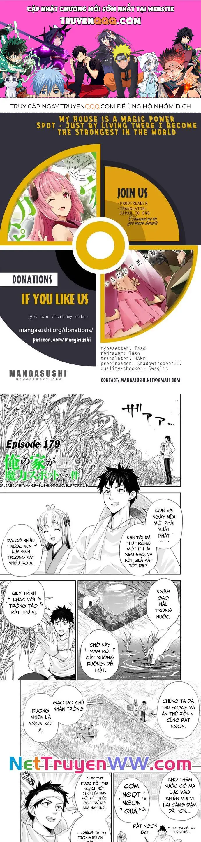 Ore No Ie Ga Maryoku Spot Datta Ken: Sundeiru Dake De Sekai Saikyou Nettruyen ZZZ Chương 179 Page 1