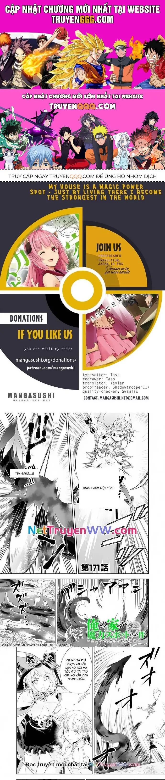 Ore No Ie Ga Maryoku Spot Datta Ken: Sundeiru Dake De Sekai Saikyou Nettruyen ZZZ Chương 171 Page 1