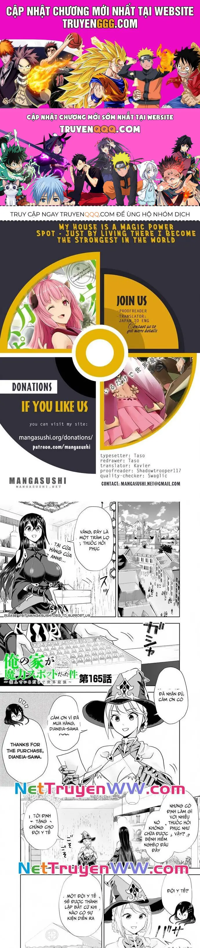 Ore No Ie Ga Maryoku Spot Datta Ken: Sundeiru Dake De Sekai Saikyou Nettruyen ZZZ Chương 165 Page 1