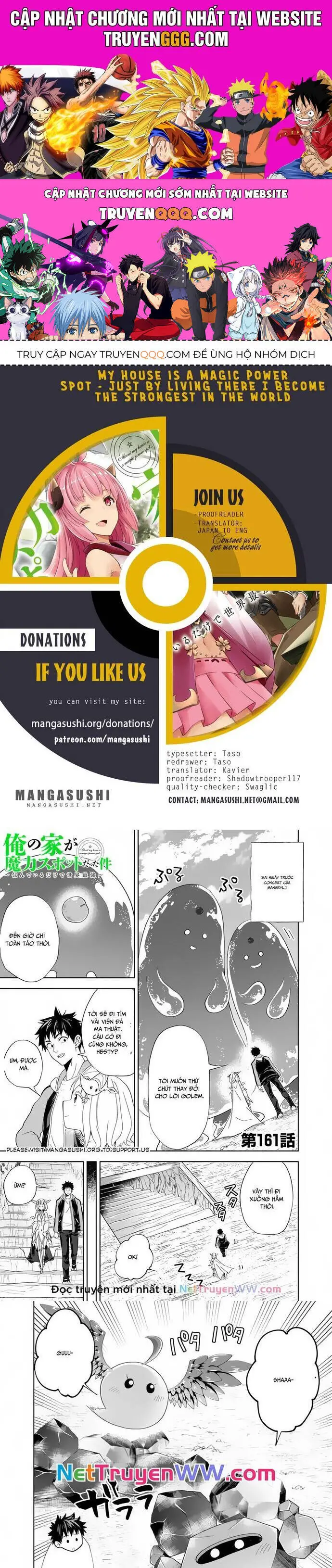 Ore No Ie Ga Maryoku Spot Datta Ken: Sundeiru Dake De Sekai Saikyou Nettruyen ZZZ Chương 161 Page 1