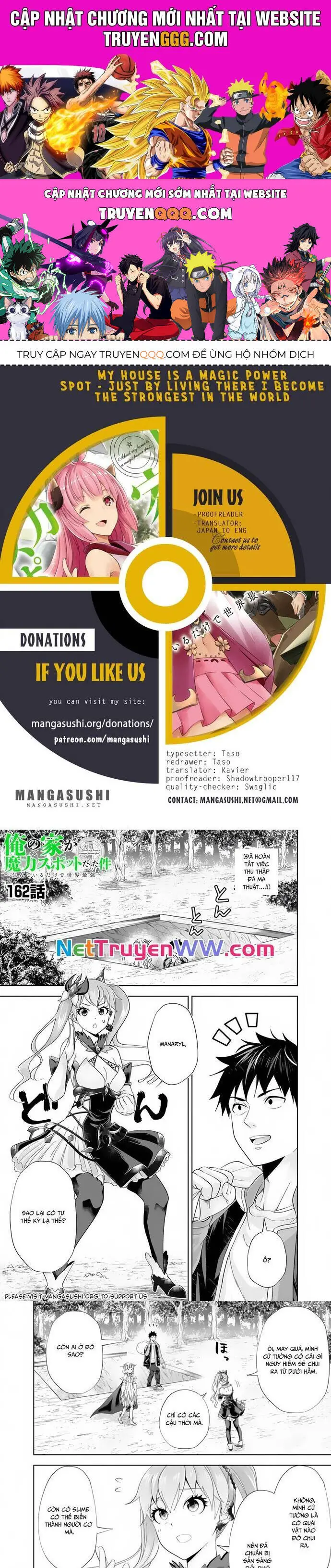 Ore No Ie Ga Maryoku Spot Datta Ken: Sundeiru Dake De Sekai Saikyou Nettruyen ZZZ Chương 162 Page 1