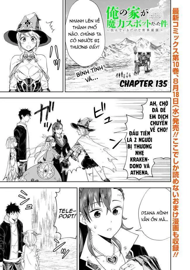 Ore No Ie Ga Maryoku Spot Datta Ken: Sundeiru Dake De Sekai Saikyou Nettruyen ZZZ Chương 135 Page 2