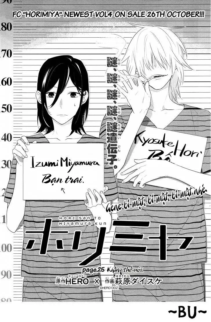 Horimiya Nettruyen ZZZ Chương 25 Page 4