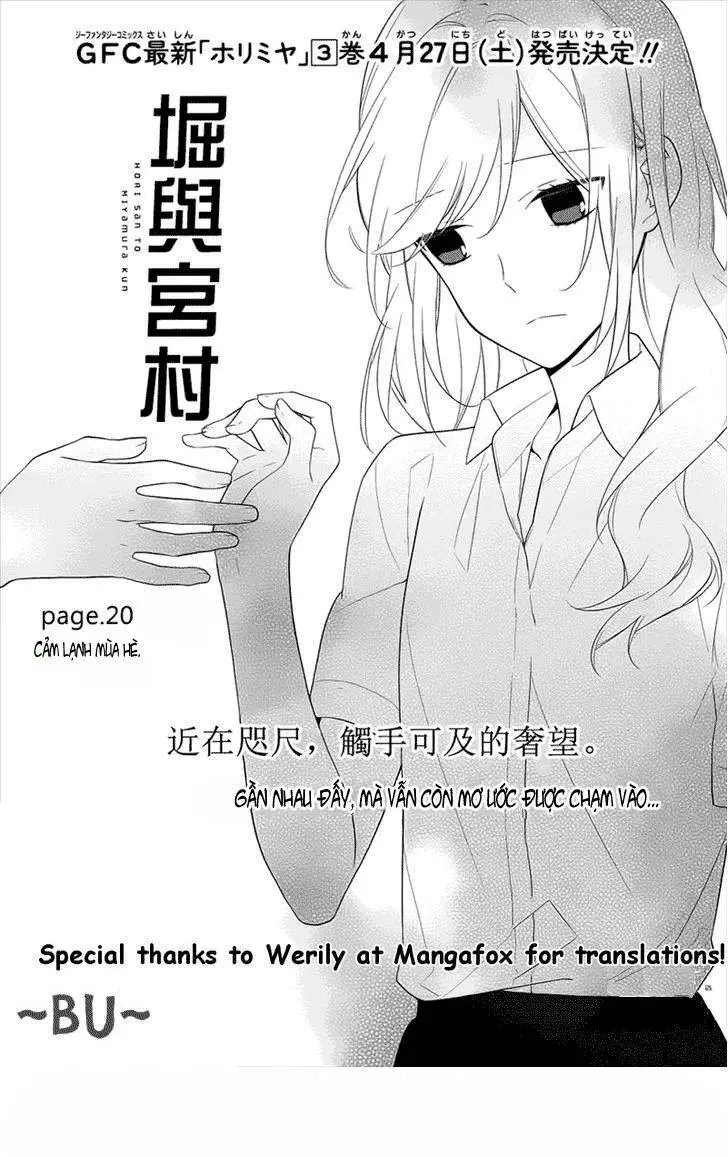 Horimiya Nettruyen ZZZ Chương 20 Page 7