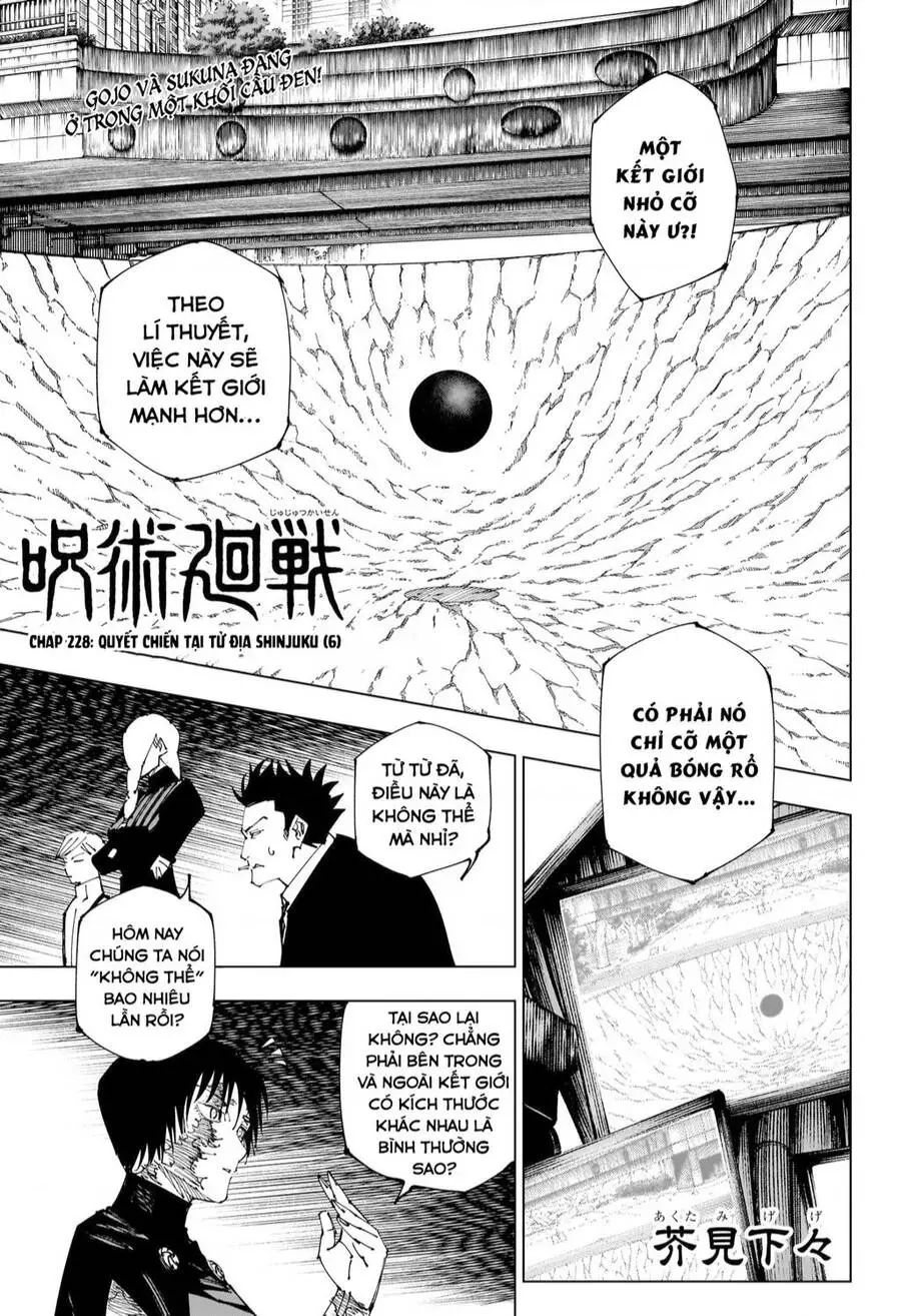 Jujutsu Kaisen - Chú Thuật Hồi Chiến Nettruyen ZZZ Chuong 228 Page 2