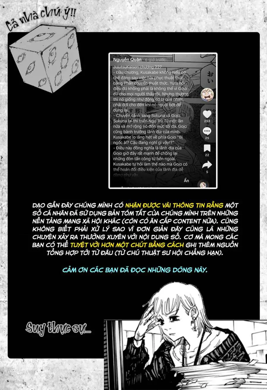Jujutsu Kaisen - Chú Thuật Hồi Chiến Nettruyen ZZZ Chuong 227 Page 25