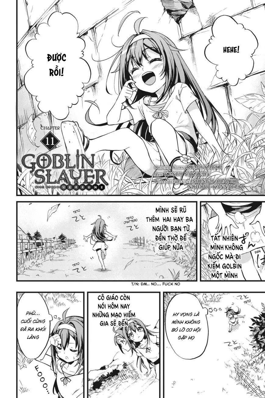 Goblin Slayer Gaiden: Year One Nettruyen ZZZ Chương 11 Page 4
