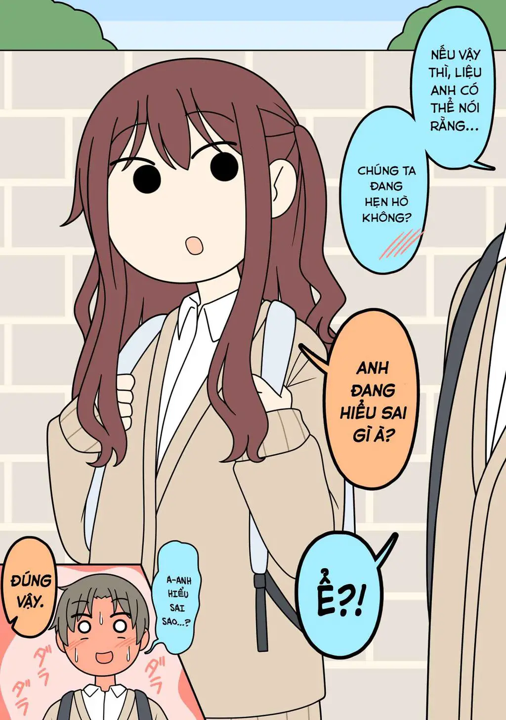 A Senpai And A Kouhai Who Are Not Dating Nettruyen ZZZ Chuong 1 Page 2