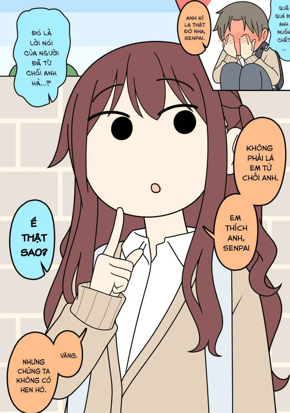 A Senpai And A Kouhai Who Are Not Dating Nettruyen ZZZ Chuong 2 Page 1
