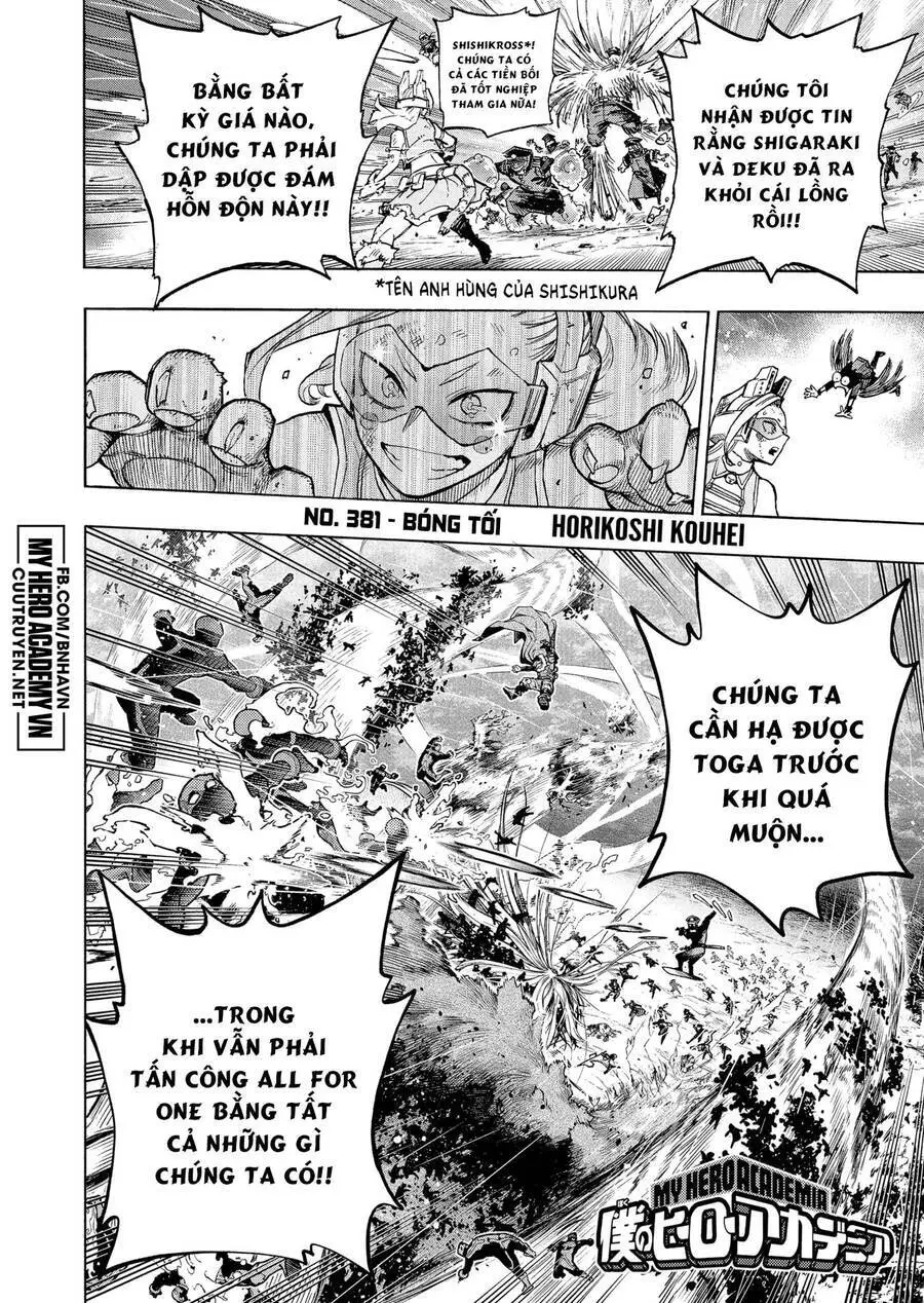 Học Viện Anh Hùng Nettruyen ZZZ Chương 381 Page 3