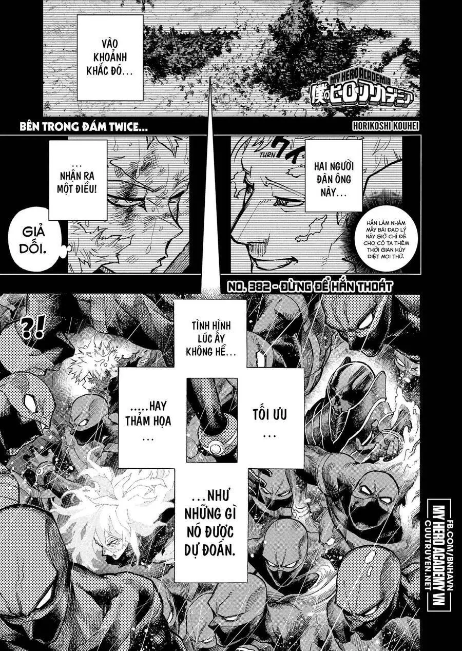 Học Viện Anh Hùng Nettruyen ZZZ Chương 382 Page 2