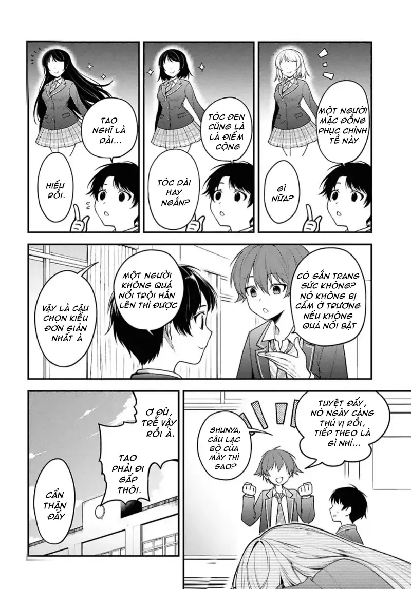 Tonari No Seki No Yankee Shimizu-San Ga Kami O Kuroku Sometekita Nettruyen ZZZ Chương 1 Page 7