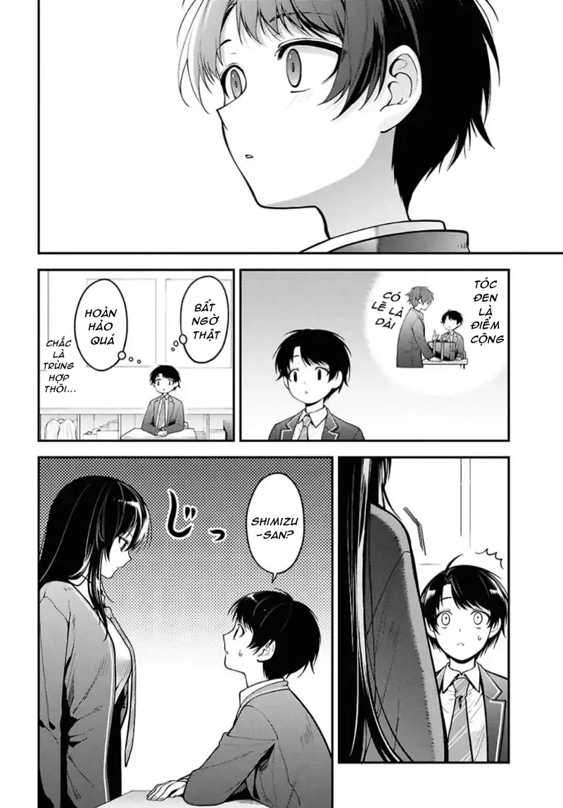 Tonari No Seki No Yankee Shimizu-San Ga Kami O Kuroku Sometekita Nettruyen ZZZ Chương 1 Page 10