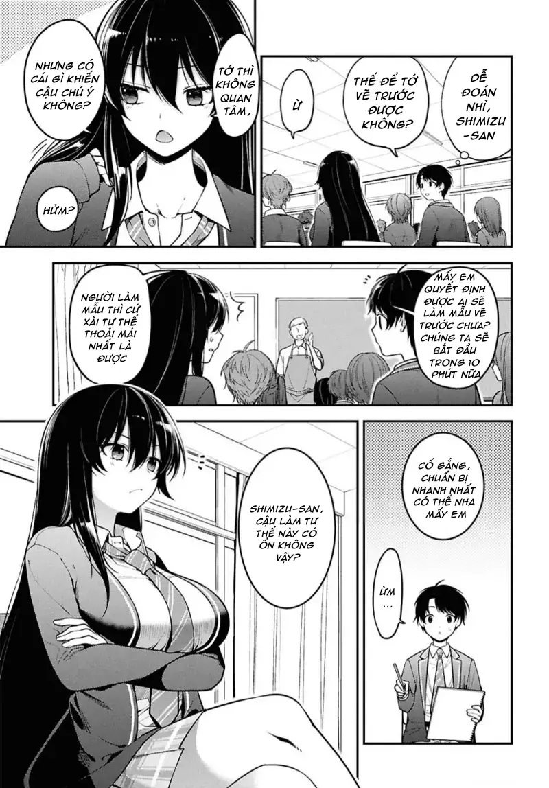 Tonari No Seki No Yankee Shimizu-San Ga Kami O Kuroku Sometekita Nettruyen ZZZ Chương 1 Page 13