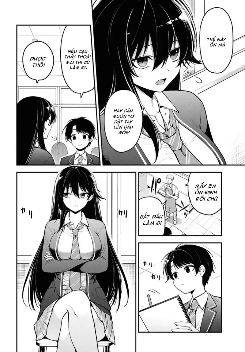 Tonari No Seki No Yankee Shimizu-San Ga Kami O Kuroku Sometekita Nettruyen ZZZ Chương 1 Page 14