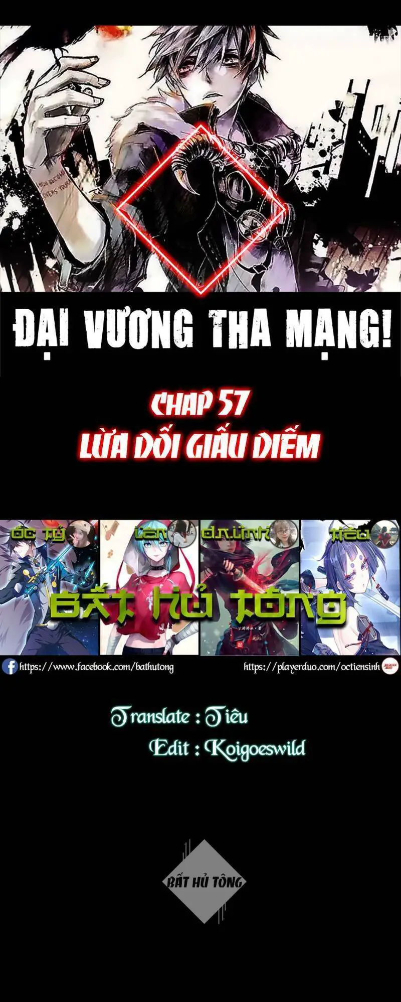 Đại Vương Tha Mạng Nettruyen ZZZ Chương 57 Page 1