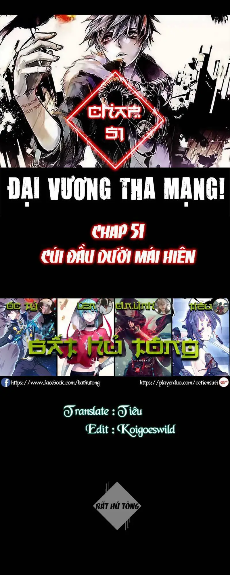 Đại Vương Tha Mạng Nettruyen ZZZ Chương 51 Page 1