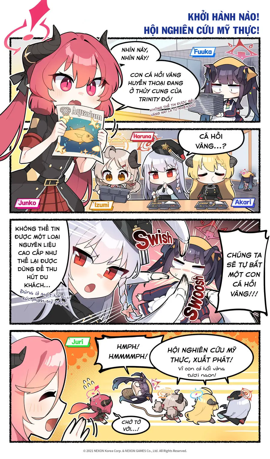 Blue Archive! (Global) Nettruyen ZZZ Chương 32 Page 1