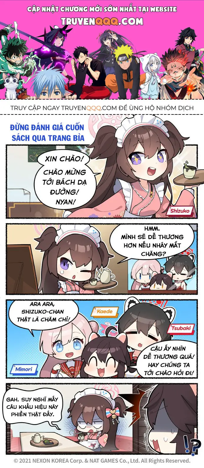 Blue Archive! (Global) Nettruyen ZZZ Chương 8 Page 1