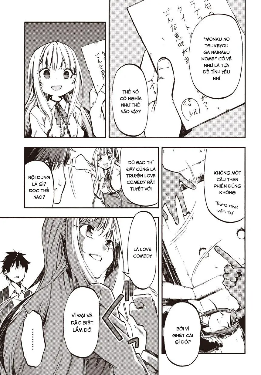 Monku No Tsukeyou Ga Nai Rabukome Nettruyen ZZZ Chương 10.1 Page 4