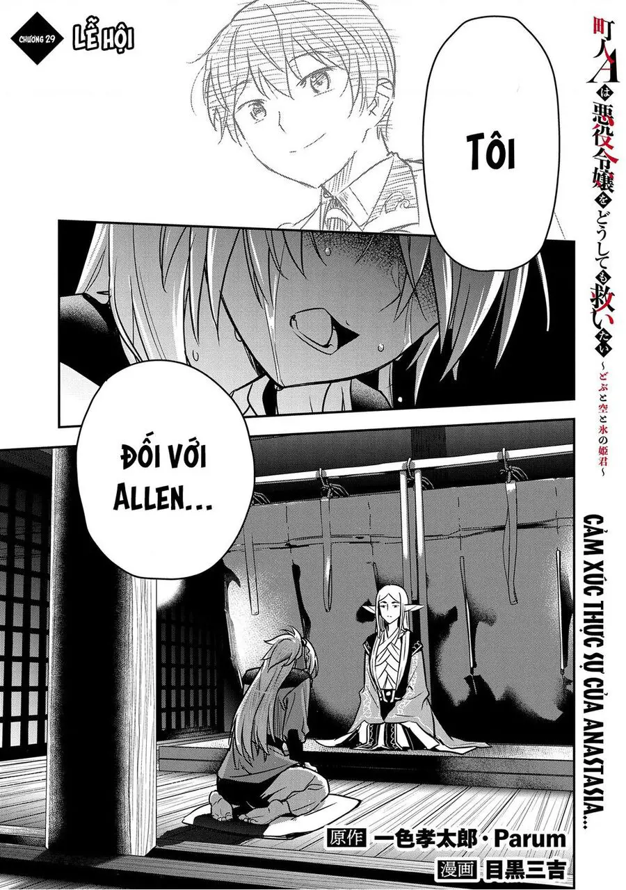 Chounin A Wa Akuyaku Reijou Wo Doushite Mo Sukuitai Nettruyen ZZZ Chuong 29 Page 2