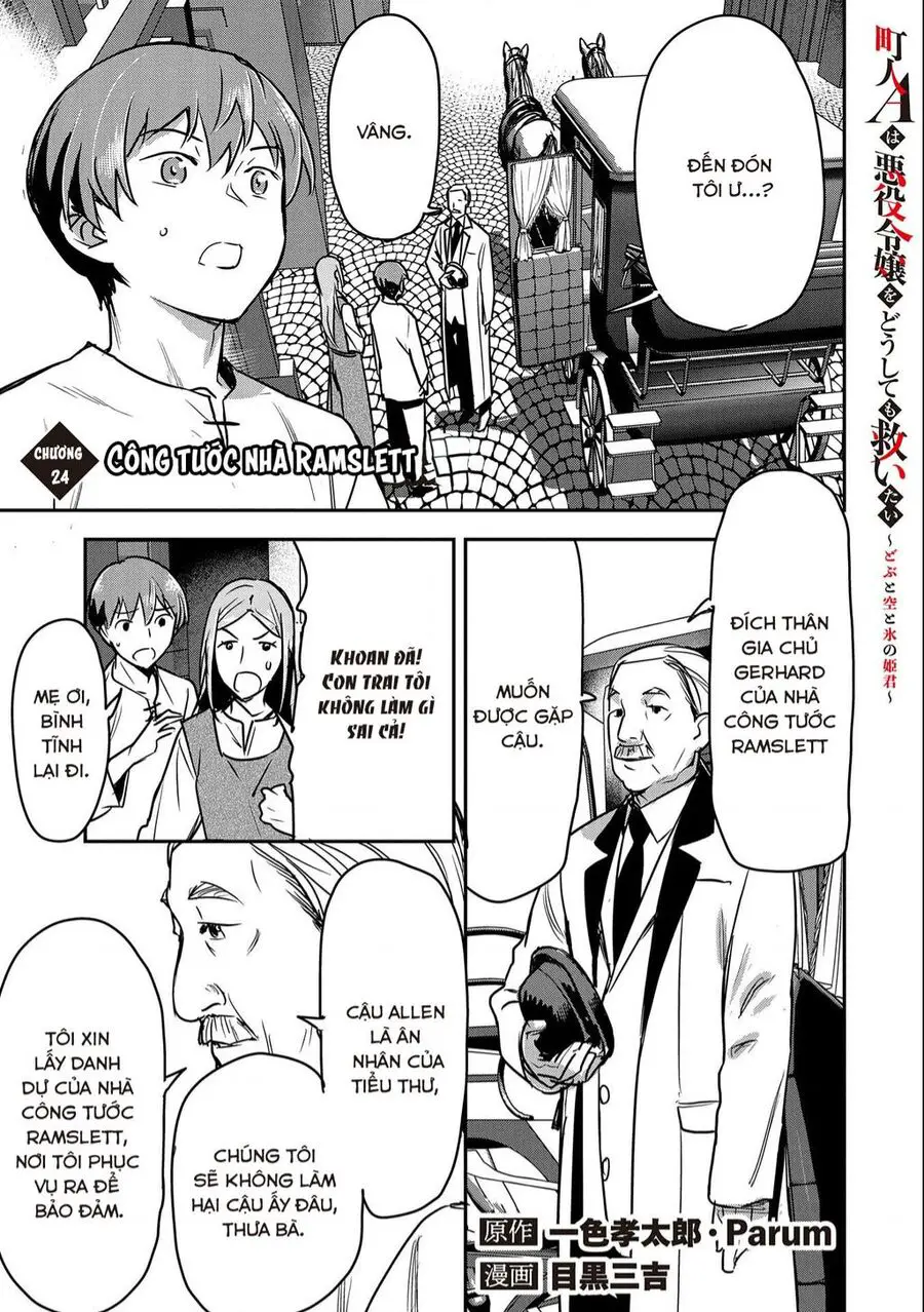 Chounin A Wa Akuyaku Reijou Wo Doushite Mo Sukuitai Nettruyen ZZZ Chuong 24 Page 2
