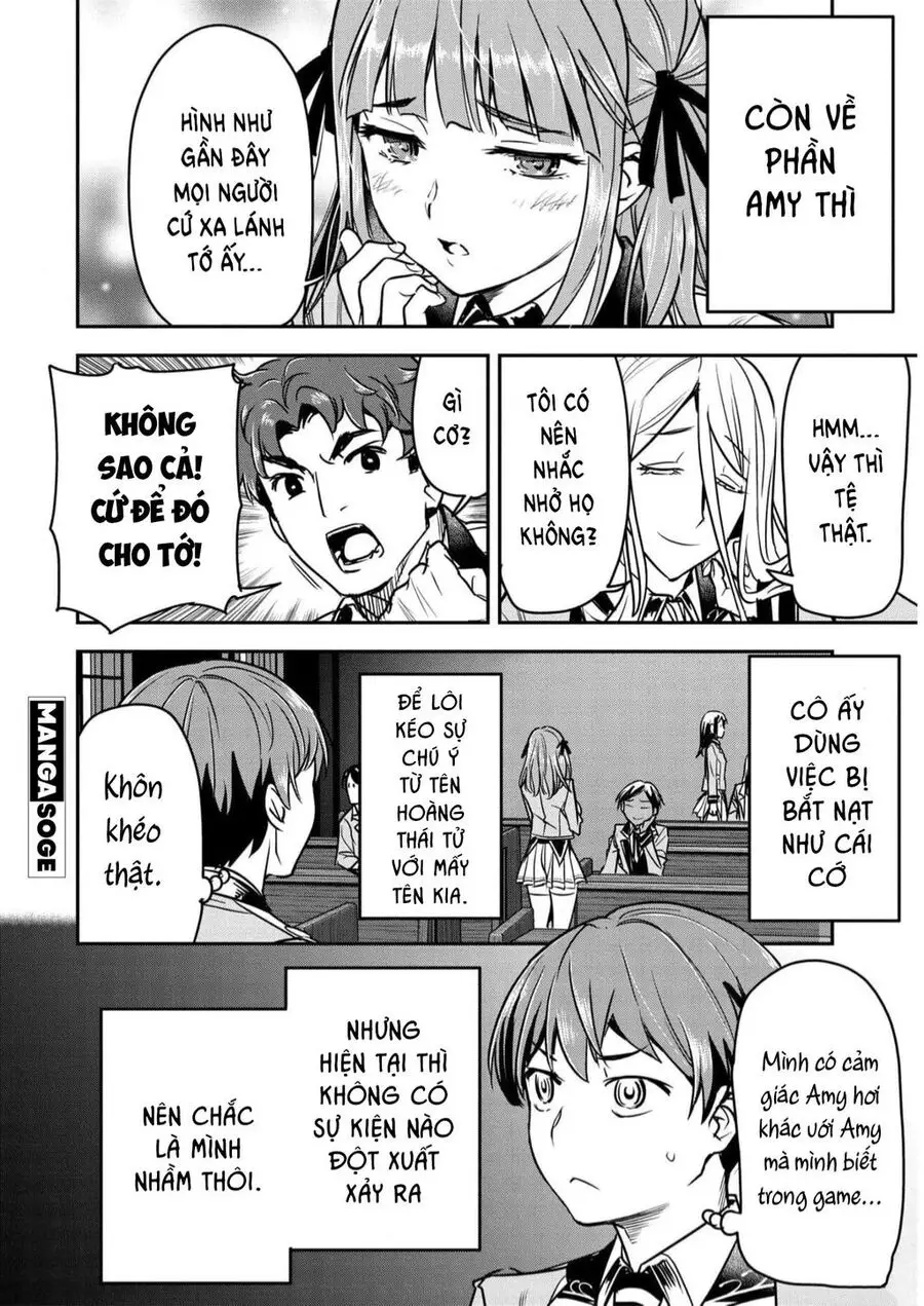 Chounin A Wa Akuyaku Reijou Wo Doushite Mo Sukuitai Nettruyen ZZZ Chuong 17 Page 9