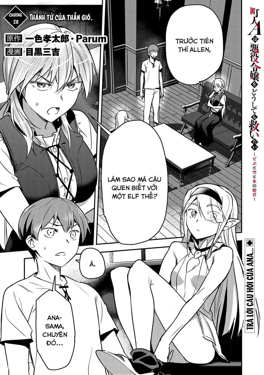 Chounin A Wa Akuyaku Reijou Wo Doushite Mo Sukuitai Nettruyen ZZZ Chuong 28 Page 2