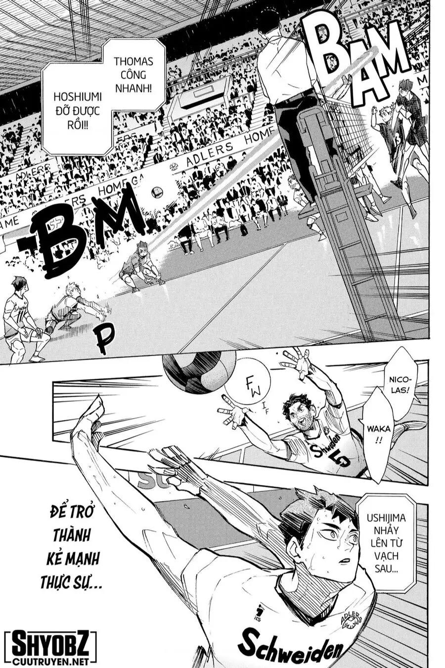 Haikyuu Nettruyen ZZZ Chuong 395 Page 13