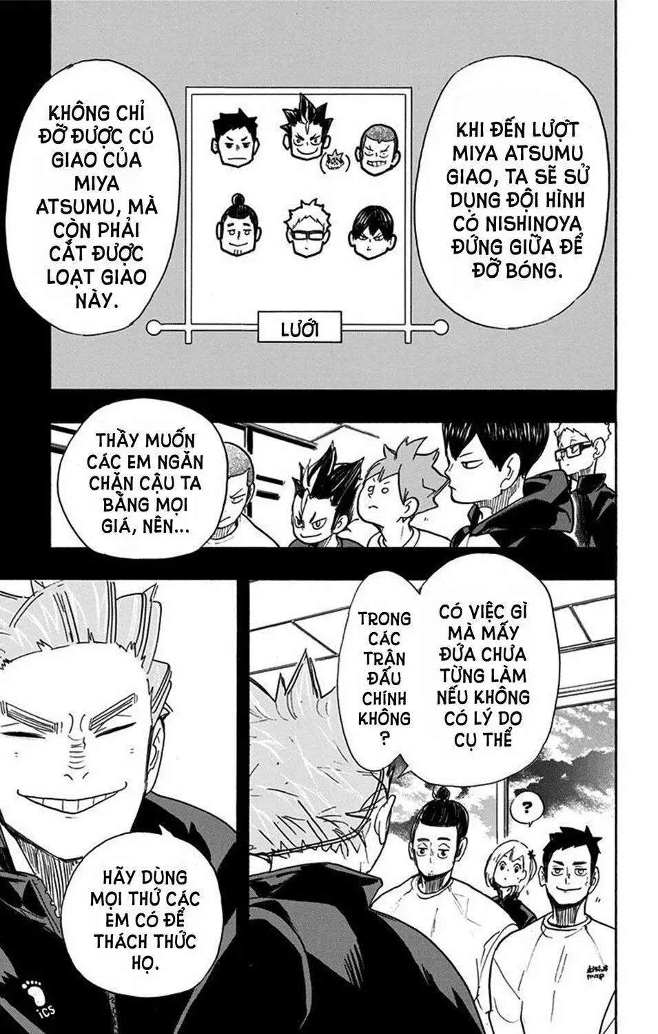 Haikyuu Nettruyen ZZZ Chương 261 Page 15