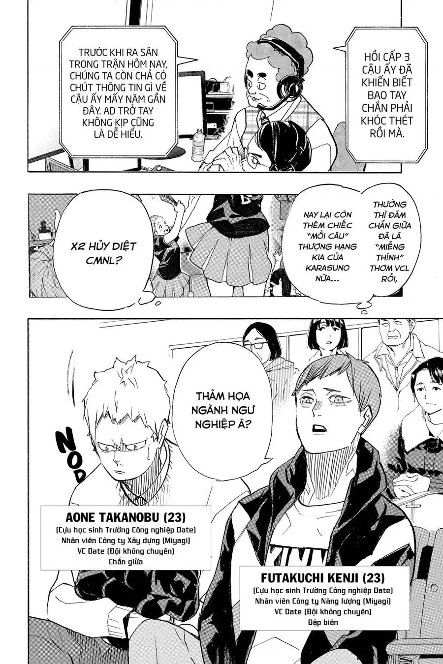 Haikyuu Nettruyen ZZZ Chuong 385 Page 14