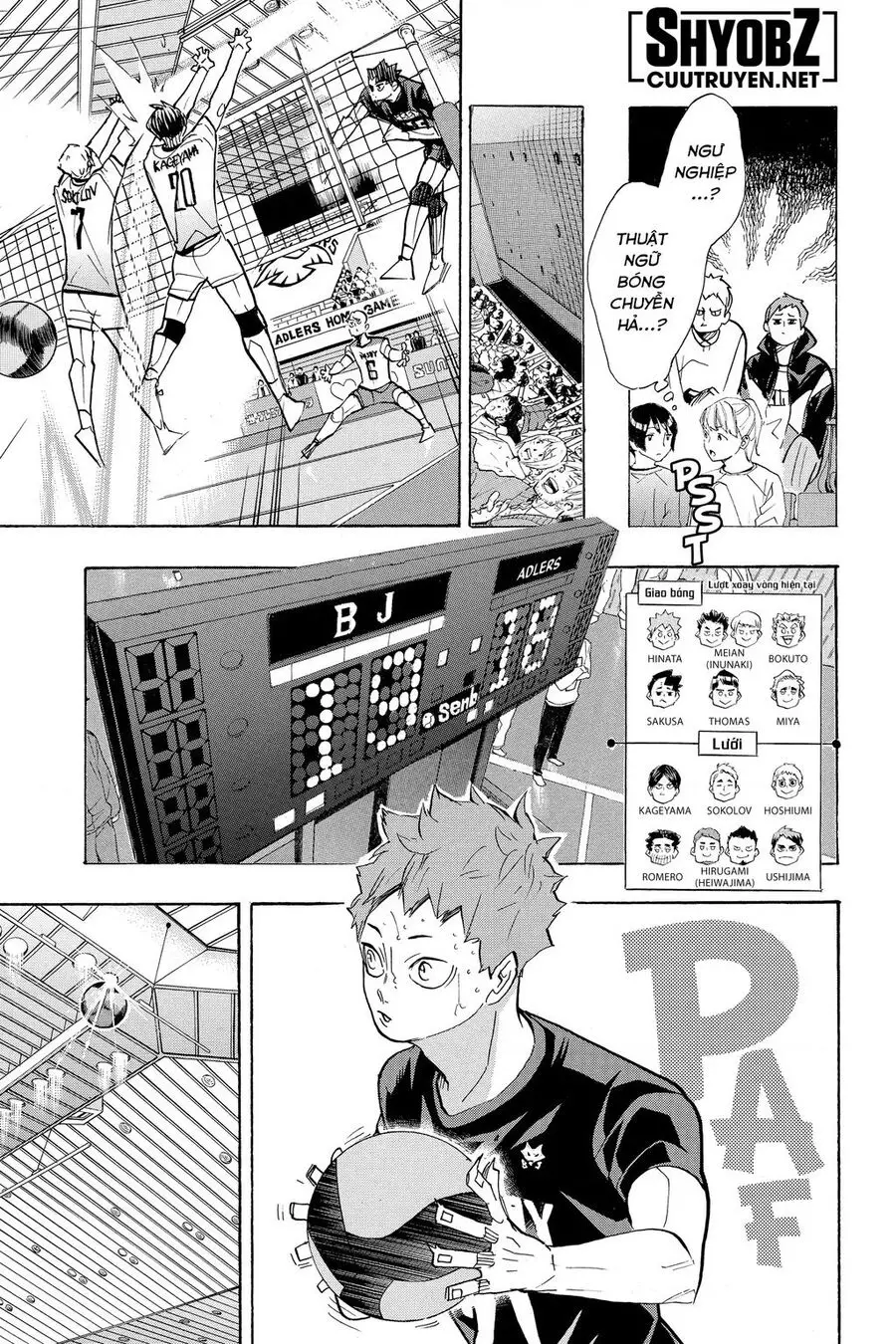 Haikyuu Nettruyen ZZZ Chuong 385 Page 15