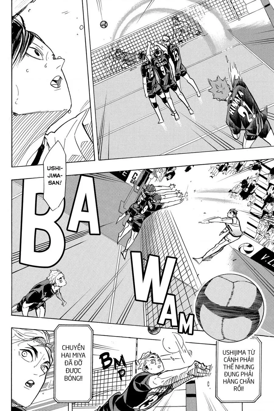 Haikyuu Nettruyen ZZZ Chuong 385 Page 16