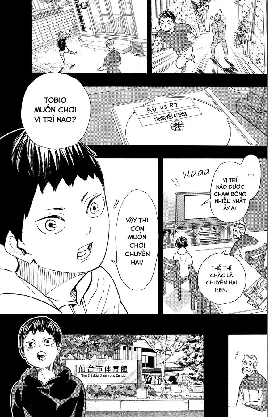 Haikyuu Nettruyen ZZZ Chuong 387 Page 8