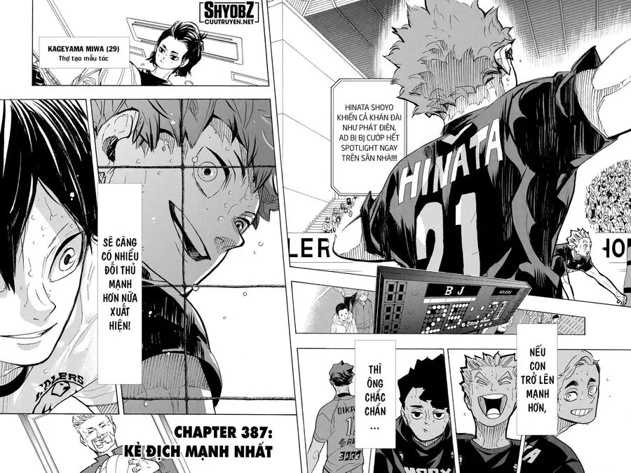 Haikyuu Nettruyen ZZZ Chuong 387 Page 18