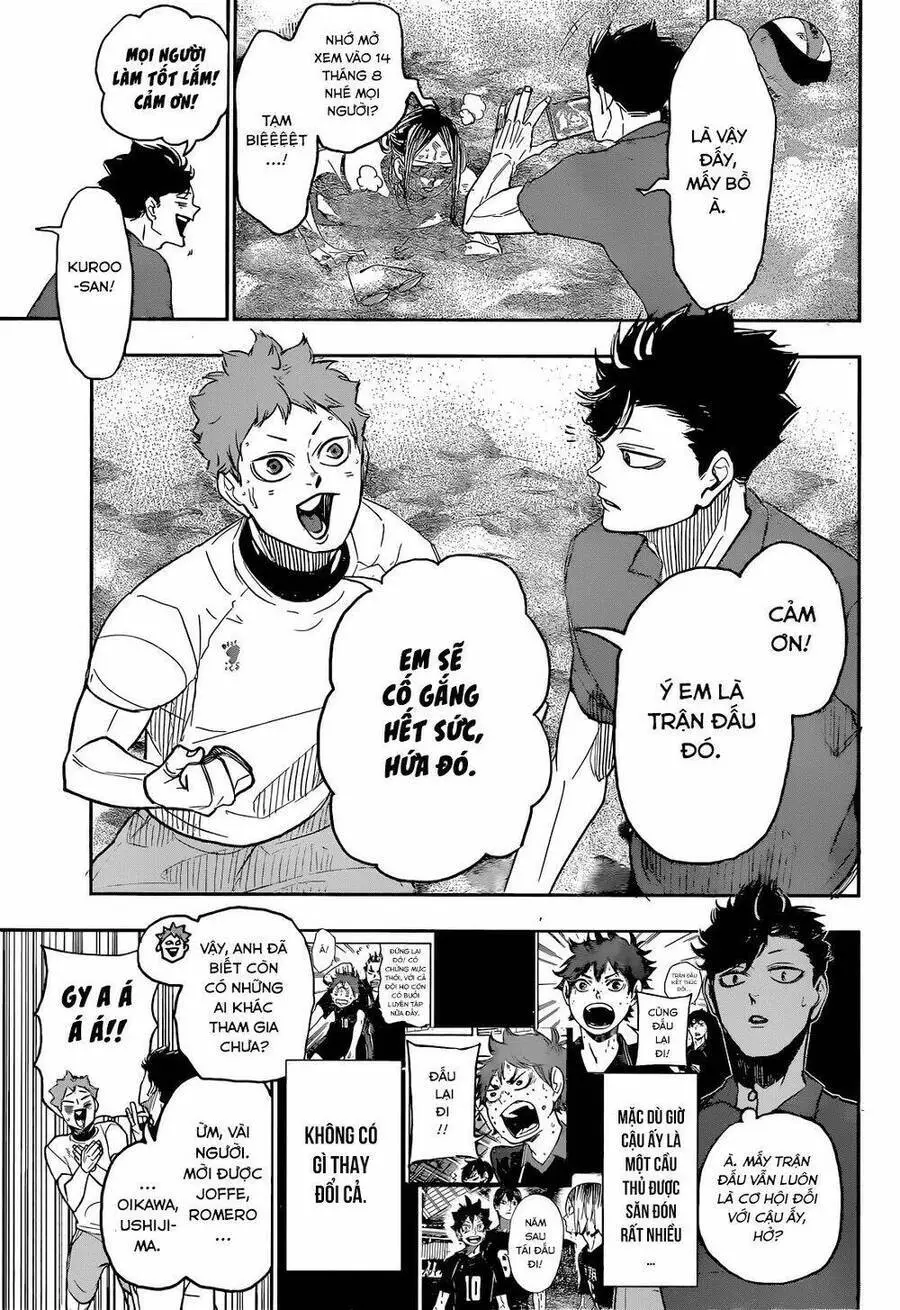 Haikyuu Nettruyen ZZZ Chương 380.5 Page 10